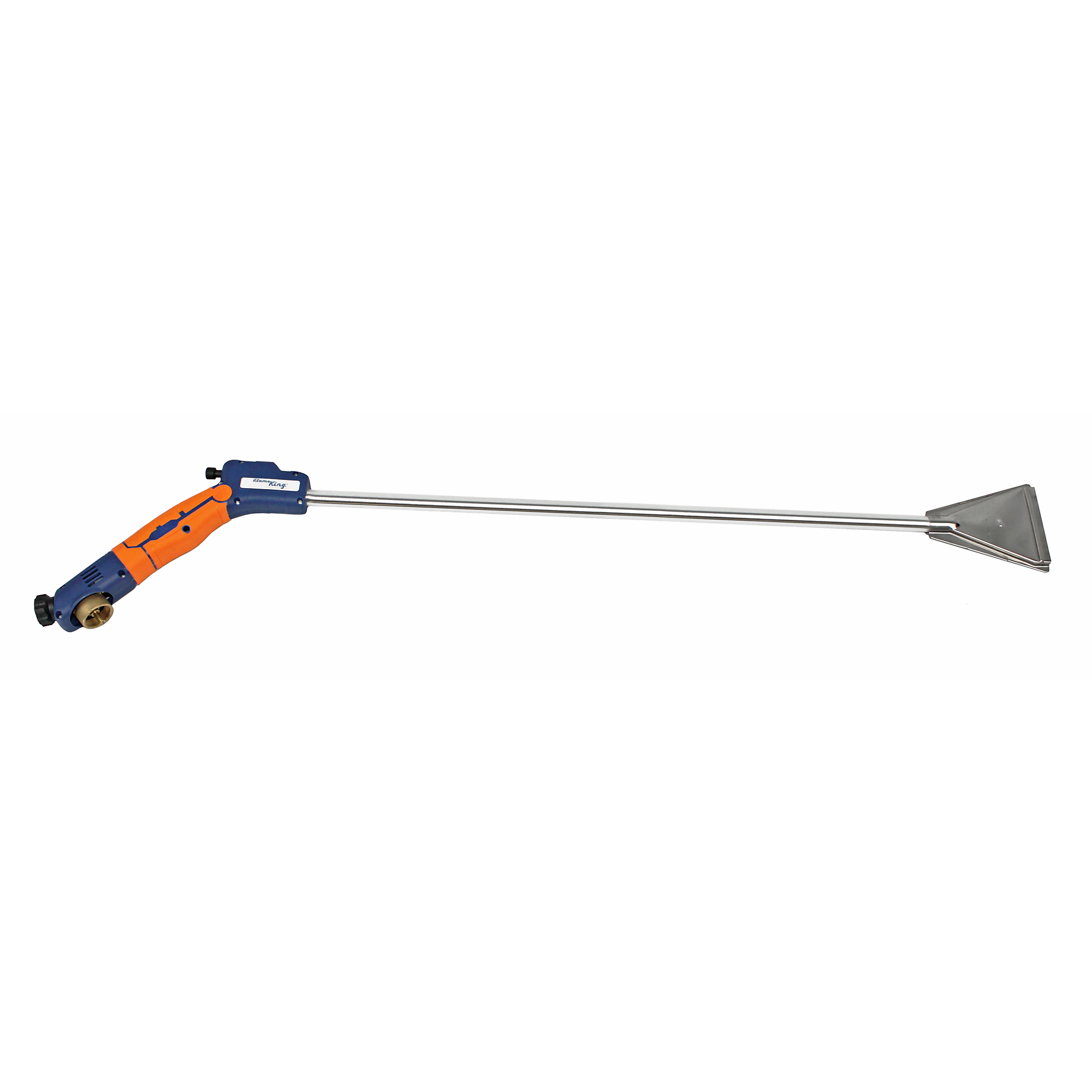 Flame King, propane torch wide flame weed burner with integrated push button igniter, YSNPQ820S